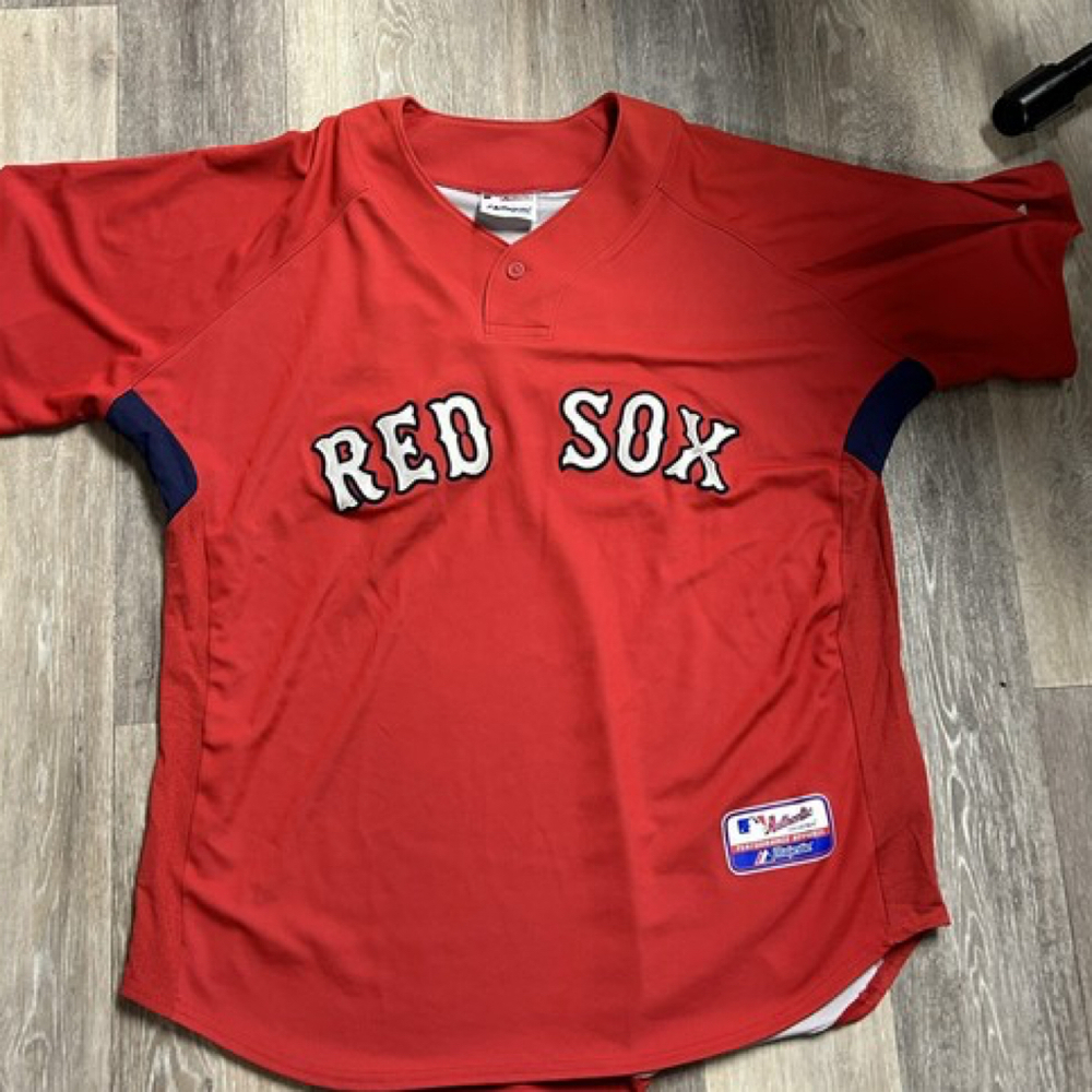 Vintage David Ortiz Boston Red Sox Majestic MLB Jersey XL
